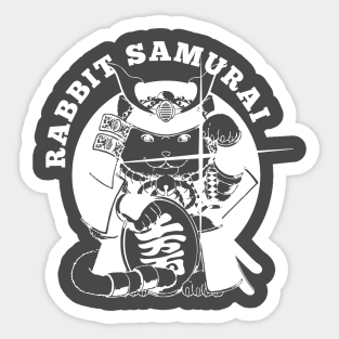 Samurai Rabbit T-Shirt Sticker